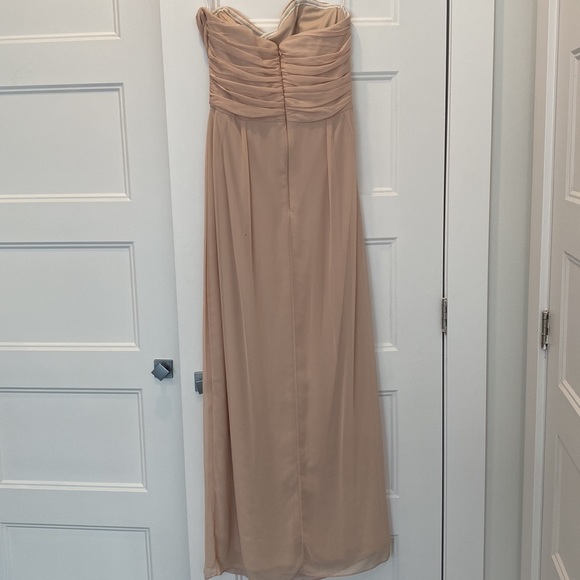 Ready Collections - Pale Pink strapless evening gown - Picture 2 of 5